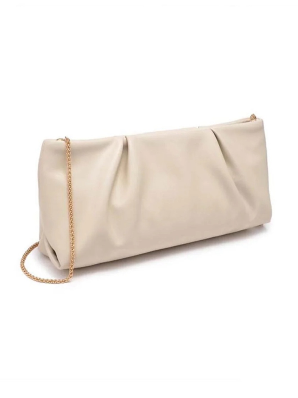 URBAN EXPRESSIONS | NWT Franny Clutch in Oatmilk